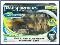 Megatron Blastwave Weapons Base from Transformers - Dark of the Moon - Cyberverse Action Set manufactured by Hasbro [Front]