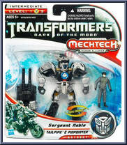 Sergeant Noble / Tailpipe & Pinpointer from Transformers - Dark of the Moon - Mechtech Human Alliance manufactured by Hasbro [Front]