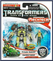 Private Dedcliff / Sandstorm from Transformers - Dark of the Moon - Mechtech Human Alliance manufactured by Hasbro [Front]