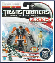 Major Tungsten / Thunderhead from Transformers - Dark of the Moon - Mechtech Human Alliance manufactured by Hasbro [Front]