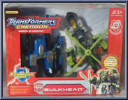 Bulkhead from Transformers - Energon - Powerlinx Battles - Ultra Class manufactured by Hasbro [Front]