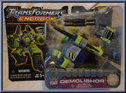 Demolishor with Blackout from Transformers - Energon - Deluxe Class manufactured by Hasbro [Front]