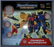 Omega Supreme from Transformers - Energon - Super Class manufactured by Hasbro [Back]