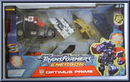 Optimus Prime from Transformers - Energon - Super Class manufactured by Hasbro [Front]
