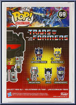Grimlock from Transformers - Pop! Vinyl Figures manufactured by Funko [Back]