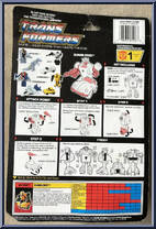 Bumblebee from Transformers - Generation 1 - Legends - Pretender Classics manufactured by Hasbro [Back]