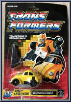 Bumblebee from Transformers - Generation 1 - Legends - Pretender Classics manufactured by Hasbro [Front]