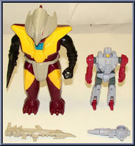Finback (Pretenders) from Transformers - Generation 1 - Series 5 manufactured by Hasbro [Loose]