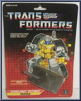 Guzzle from Transformers - Generation 1 - Series 5 manufactured by Hasbro [Front]