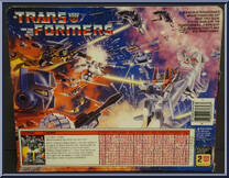 Hound from Transformers - Generation 1 - Series 1 manufactured by Hasbro [Back]