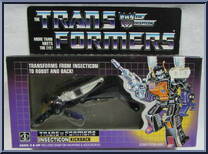 Kickback from Transformers - Generation 1 - Series 2 manufactured by Hasbro [Front]