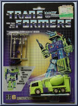 Mixmaster from Transformers - Generation 1 - Series 2 manufactured by Hasbro [Front]