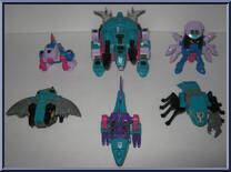 Piranacon from Transformers - Generation 1 - Series 5 manufactured by Hasbro [Loose]