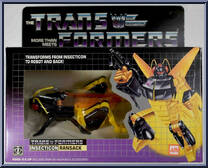 Ransack from Transformers - Generation 1 - Series 2 - Deluxe manufactured by Hasbro [Front]