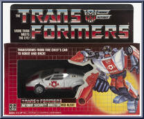 Red Alert from Transformers - Generation 1 - Series 2 manufactured by Hasbro [Front]