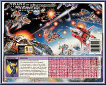 Shrapnel from Transformers - Generation 1 - Series 2 manufactured by Hasbro [Back]
