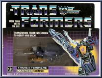Shrapnel from Transformers - Generation 1 - Series 2 manufactured by Hasbro [Front]