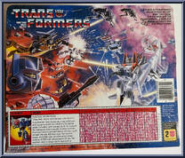 Skids from Transformers - Generation 1 - Series 2 manufactured by Hasbro [Back]