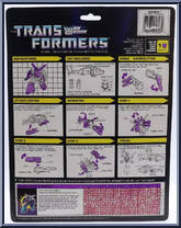 Spinister (Targetmaster) from Transformers - Generation 1 - Series 5 manufactured by Hasbro [Back]