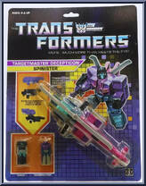 Spinister (Targetmaster) from Transformers - Generation 1 - Series 5 manufactured by Hasbro [Front]