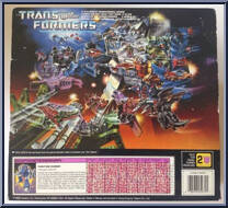 Triggerhappy (Targetmaster) from Transformers - Generation 1 - Series 4 manufactured by Hasbro [Back]