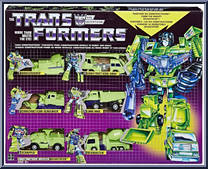 Devastator from Transformers - Generation 1 - Reissues - Basic Series manufactured by Hasbro [Front]
