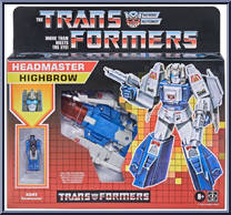 Highbrow / Xort from Transformers - Generation 1 - Reissues - Headmasters manufactured by Hasbro [Front]