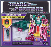 Skullcruncher / Grax from Transformers - Generation 1 - Reissues - Headmasters manufactured by Hasbro [Front]