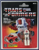 Swerve from Transformers - Generation 1 - Reissues - Basic Series manufactured by Hasbro [Front]