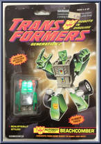 Beachcomber from Transformers - Generation 2 - Series 1 manufactured by Hasbro [Front]