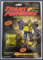 Bumblebee from Transformers - Generation 2 - Series 1 manufactured by Hasbro [Front]