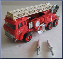 Inferno from Transformers - Generation 2 - Series 1 manufactured by Hasbro [Loose]