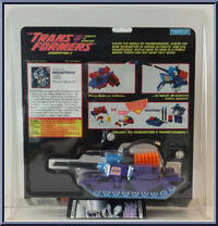 Megatron from Transformers - Generation 2 - Hero manufactured by Hasbro [Back]