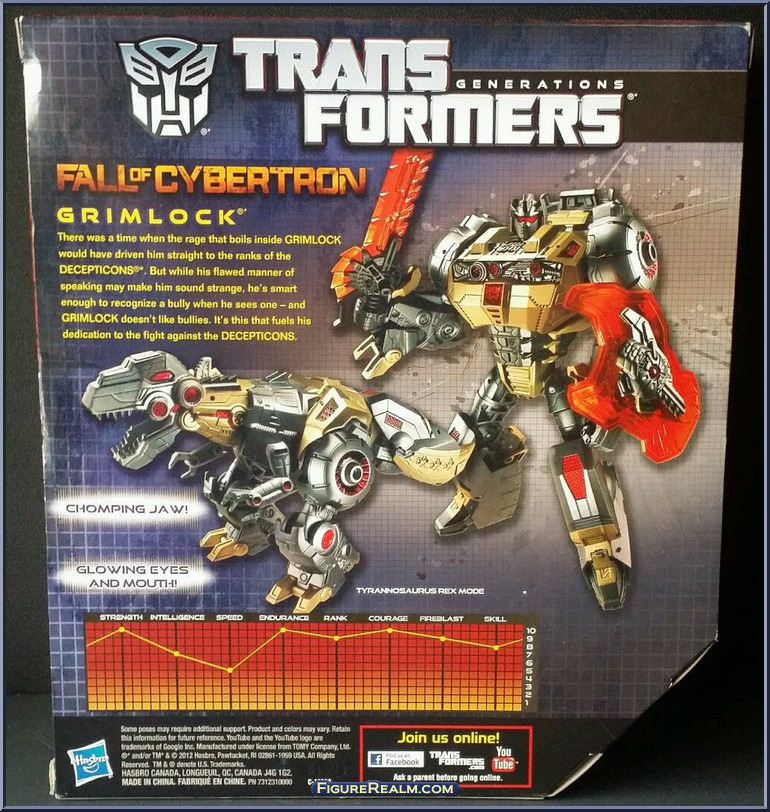 Grimlock - Transformers - Generations - Fall of Cybertron