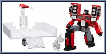 Target Optimus Prime and Autobot Bullseye from Transformers - Generations - Exclusives manufactured by Hasbro [Loose]