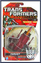 Thrust from Transformers - Generations - Deluxe Class manufactured by Hasbro [Front]