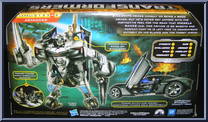 Shadow Blade Sideswipe / Mikaela Banes from Transformers - Hunt for the Decepticons - Human Alliance manufactured by Hasbro [Back]