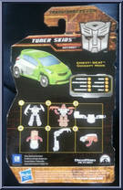 Tuner Skids from Transformers - Hunt for the Decepticons - Legends manufactured by Hasbro [Back]
