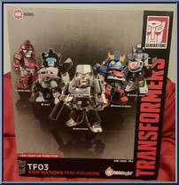 Megatron, Ironhide, Jazz, Smokescreen and Wheeljack Action Figure