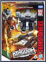 Slammer from Transformers - Kingdom War for Cybertron - Deluxe Class manufactured by Hasbro [Front]