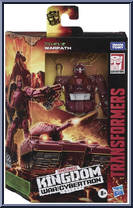 Warpath from Transformers - Kingdom War for Cybertron - Deluxe Class manufactured by Hasbro [Front]