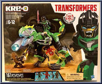 Grimlock Fireblast Assault from Transformers - Robots in Disguise manufactured by Kre-O [Front]