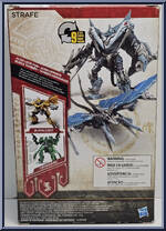 Strafe from Transformers - Last Knight - Premier Edition - Deluxe Class manufactured by Hasbro [Back]