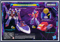 A Hero is Born from Transformers - Legacy - Voyager Class manufactured by Hasbro [Back]