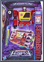 Blaster & Eject from Transformers - Legacy - Voyager Class manufactured by Hasbro [Front]
