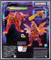 Megatron (Transmetal II) from Transformers - Legacy - Leader Class manufactured by Hasbro [Back]