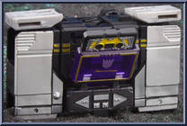 Soundblaster from Transformers - Legacy - Evolution - Core Class manufactured by Hasbro [Loose]