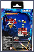 Optimus Prime (G1 Universe) from Transformers - Legacy - United - Deluxe Class manufactured by Hasbro [Back]