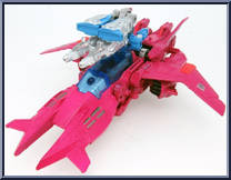 Targetmaster Misfire (with Aimless) from Transformers - Legends - Wave 23 manufactured by Takara [Loose]
