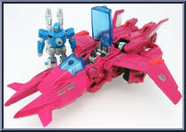 Targetmaster Misfire (with Aimless) from Transformers - Legends - Wave 23 manufactured by Takara [Loose]